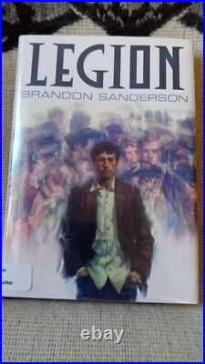 LEGION Brandon Sanderson SIGNED First Edition Limited Subterranean Press