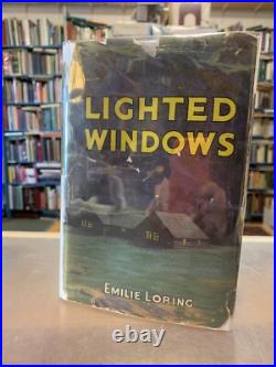LIGHTED WINDOWS Emilie Loring. Signed, First Edition. 1930