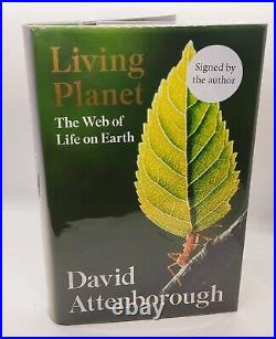LIVING PLANET THE WEB OF LIFE ON EARTH Sir David Attenborough 1st/1st SIGNED