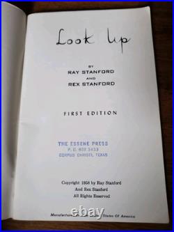 LOOK UP Ray & Rex Stanford 1958 SIGNED First Edition UFOlogy- OUT OF PRINT LOOK UP Ray & Rex Stanford 1958 SIGNED First Edition UFOlogy- OUT OF PRINT