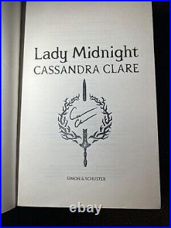 Lady Midnight Runes Waterstones Edition, Cassandra Clare, FIRST EDITION, SIGNED