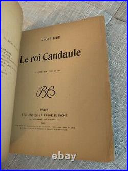 Le Roi Candaule, André Gide, signed presentation first edition, 1901