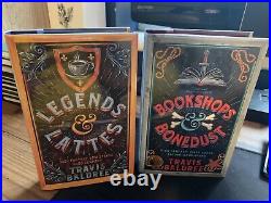 Legends And & Lattes, Bookshops And & Bonedust Travis Baldree, SIGNED, Numbered