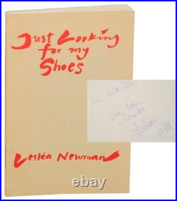 Leslea NEWMAN / JUST LOOKING FOR MY SHOES Signed First Edition 1980 #152723