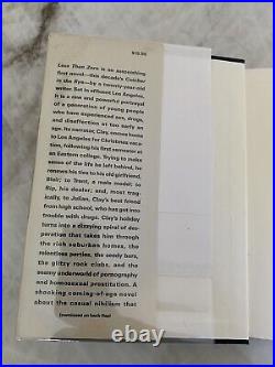 Less Than Zero-Bret Easton Ellis-SIGNED! -First/1st Edition/1st Printing-RARE