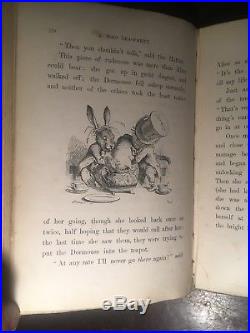 Lewis Carroll Alice In Wonderland Signed First Edition Thus 1878
