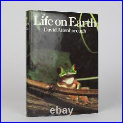 Life On Earth Signed First Edition David Attenborough 1979 William Collins 1/1