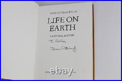 Life On Earth Signed First Edition David Attenborough 1979 William Collins 1/1