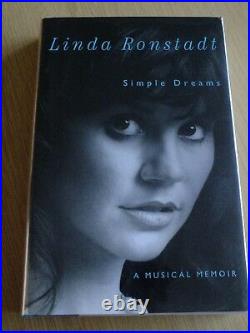 Linda Ronstadt Simple Dreams signed first edition newithunread