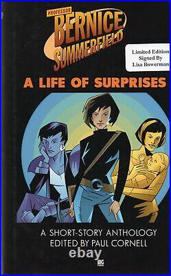 Lisa Bowerman SIGNED Prof Bernice Summerfield A Life of Surprises Doctor Who 1st