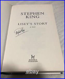 Lisey's Story SIGNED Stephen King 1st / 1st imp Good Condition