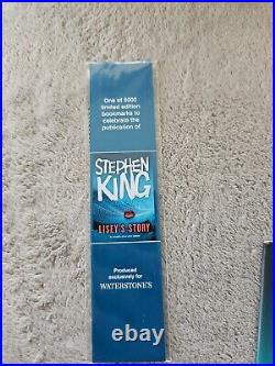 Lisey's Story Stephen King SIGNED 1st Edition Hardcover 2006 With Rare Bookmark