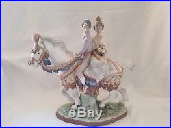 Lladro Valencian couple on Horseback 1472, Limited Edition, First, Signed