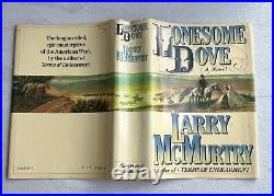 Lonesome Dove SIGNED First Edition 1st Printing Larry McMurtry Library Error