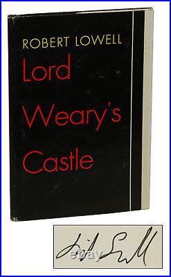 Lord Weary's Castle by ROBERT LOWELL SIGNED FIrst Edition 1946 Pulitzer Prize