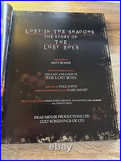 Lost in the shadows the lost boys hard back book 434/1000 First Edition