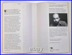 Louis Fantasia SIGNED FIRST EDITION Instant Shakespeare 2002 Softcover