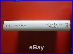 Louis de Bernieres,'Captain Corelli's Mandolin' SIGNED first edition UK 1st/1st
