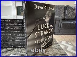 Luck and Strange Signed David Gilmour Pink Floyd Hardback
