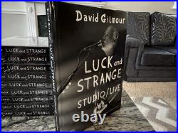 Luck and Strange Signed David Gilmour Pink Floyd Hardback
