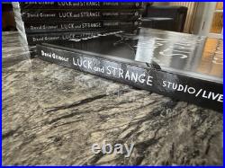 Luck and Strange Signed David Gilmour Pink Floyd Hardback