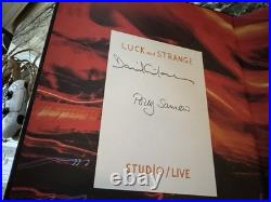Luck and Strange Signed David Gilmour Pink Floyd Hardback Luck and Strange Signed David Gilmour Pink Floyd Hardback