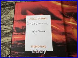 Luck and Strange Signed David Gilmour Pink Floyd Hardback Luck and Strange Signed David Gilmour Pink Floyd Hardback