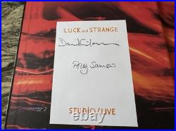 Luck and Strange Signed David Gilmour Pink Floyd Hardback