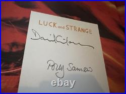 Luck and Strange Signed David Gilmour Pink Floyd Hardback Luck and Strange Signed David Gilmour Pink Floyd Hardback