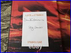 Luck and Strange Signed David Gilmour Pink Floyd Hardback