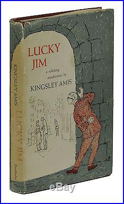 Lucky Jim SIGNED by KINGSLEY AMIS First Edition 1st Printing 1954