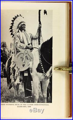 Luther Standing Bear Signed First Edition 1928 My People the Sioux Hardcover DJ