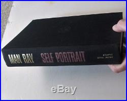 MAN RAY SIGNED SELF PORTRAIT First Edition surrealist artist photographer