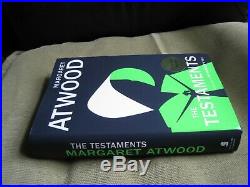 MARGARET ATWOOD SIGNED THE TESTAMENTS Limited First Edition HANDMAID'S TALE