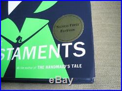 MARGARET ATWOOD SIGNED THE TESTAMENTS Limited First Edition HANDMAID'S TALE