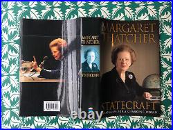 MARGARET THATCHER. Statecraft, 2002, 1st edition, SIGNED BY THATCHER