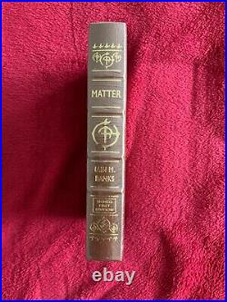 MATTER by IAIN M BANKS, Sealed, SIGNED FIRST EDITION Leatherbound and RARE