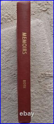 MEMOIRS OF A PRIVATE 1917-19 / William E. Roth / HB, 1960, Lmtd #38/40 / VG