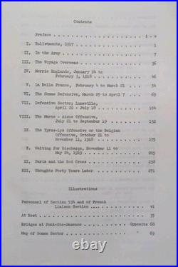 MEMOIRS OF A PRIVATE 1917-19 / William E. Roth / HB, 1960, Lmtd #38/40 / VG