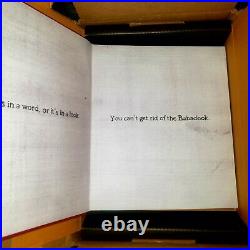 MR. BABADOOK BOOK'POP-UP' SIGNED by Jennifer Kent 1st Edition