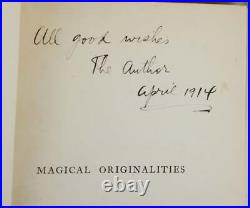 Magical Originalities by ERNEST E. NOAKES SIGNED First Edition 1914 Magic