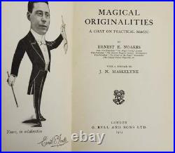Magical Originalities by ERNEST E. NOAKES SIGNED First Edition 1914 Magic