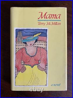Mama SIGNED FIRST EDITION Terry McMillan 1/1 1st Printing (Her First Book) HCDJ