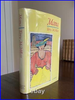 Mama SIGNED FIRST EDITION Terry McMillan 1/1 1st Printing (Her First Book) HCDJ