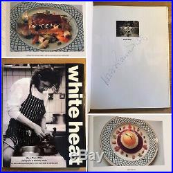 Marco Pierre White WHITE HEAT 1/1 1st Edition Hardback 1990 Signed Autograph (2)