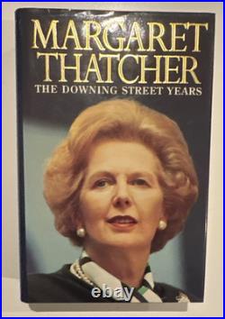 Margaret THATCHER The Downing Street Years SIGNED 1st Edition 1st Imp 1993 Margaret THATCHER The Downing Street Years SIGNED 1st Edition 1st Imp 1993