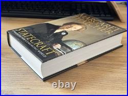 Margaret Thatcher British Prime Minister Statecraft Signed 1st Edtn Book