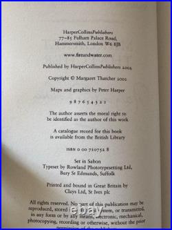 Margaret Thatcher British Prime Minister Statecraft Signed 1st Edtn Book