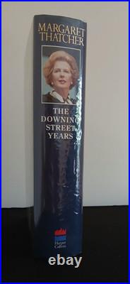 Margaret Thatcher'The Downing Street Years' Unread 1st Edition Hand signed