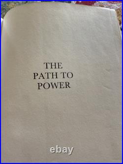 Margaret Thatcher The Path To Power Signed First Edition By Eastern Press